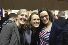 Das lustige Team von e-spirit bei der Standparty von Distributor api.