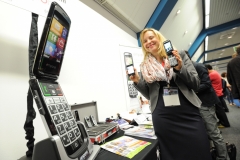 Der Linzer Seniorenhandy-Hersteller Emporia brachte zur Elektronikmesse sein erstes "Smartphone light" mit, das in Österreich und Deutschland auf den Markt kommt.