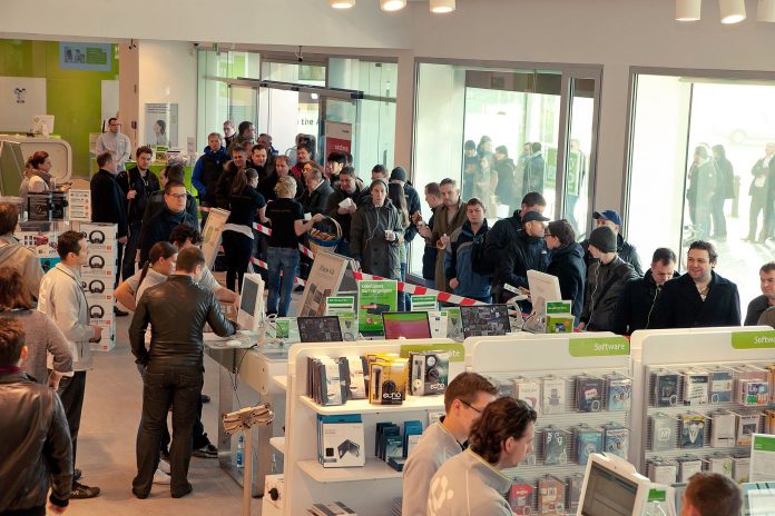 Gravis trug im ersten Quartal zum Umsatzwachstum von Freenet bei.