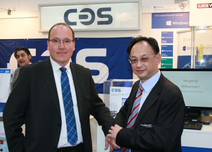 Die COS-Chefs Werner Dao und Christoph Runge