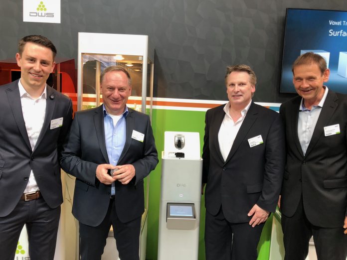 Das 3D-Druckerteam von Also um Josef Hudina (2.v.l.) auf der CTV in Bochum