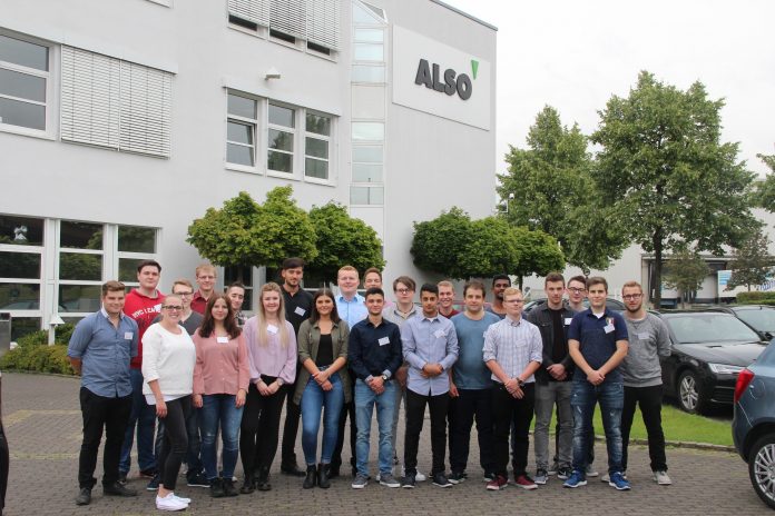 35 Auszubildende starten bei Also