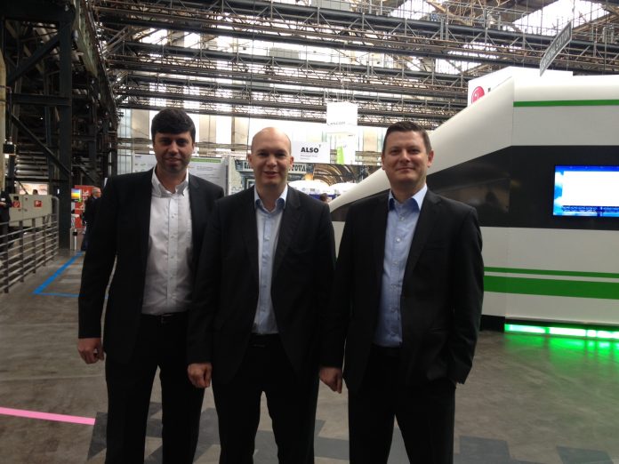 Die Also-Geschäftsführung auf der CTV 2015: Sascha Viro