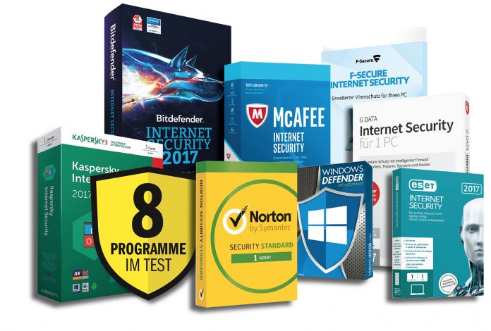 Acht Internet-Schutzpakete im Test (Bildrechte COMPUTER BILD)