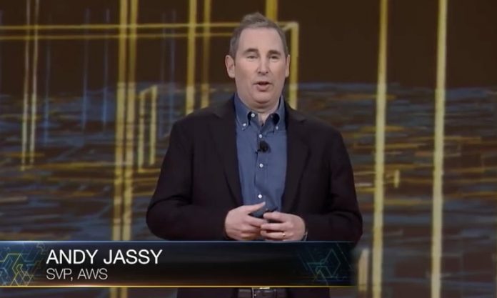 AWS-Manager Andy Jassy (F: Screenshot AWS)