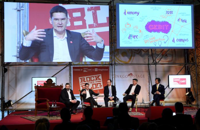 Abschlussrunde der CeBIT