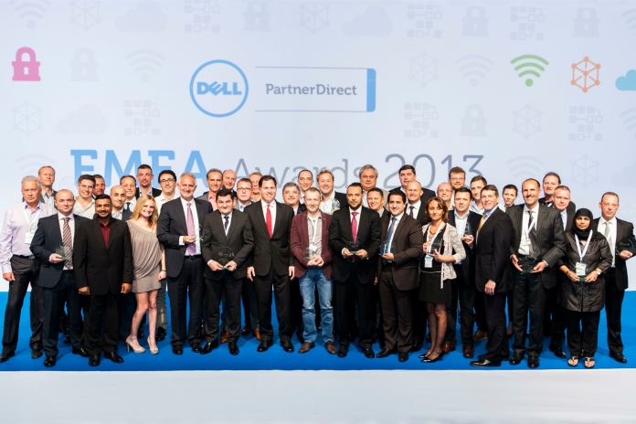 Gruppenbild mit Michael Dell