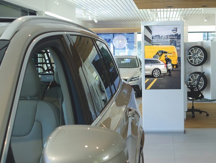 Littlebit rüstet Volvo mit Digital-Signage-Lösung aus