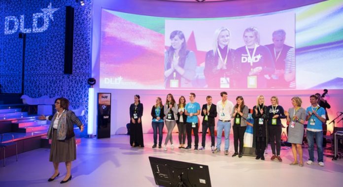 Prominenz bei der Internet-Konferenz in München