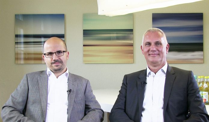 Stefan Ebert und Sysob-Chef Georg Thoma