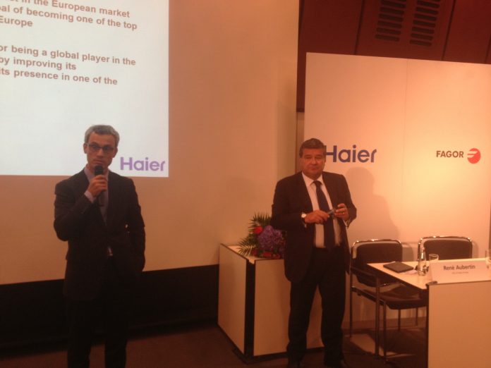 Haier und Fagor geben ihr Joint Venture auf der IFA bekannt