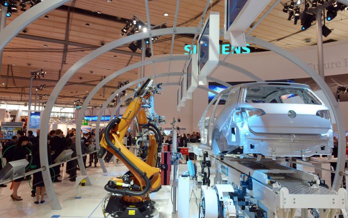 Industrie 4.0 ist auf der diesjährigen Hannover Messe das bestimmende Thema