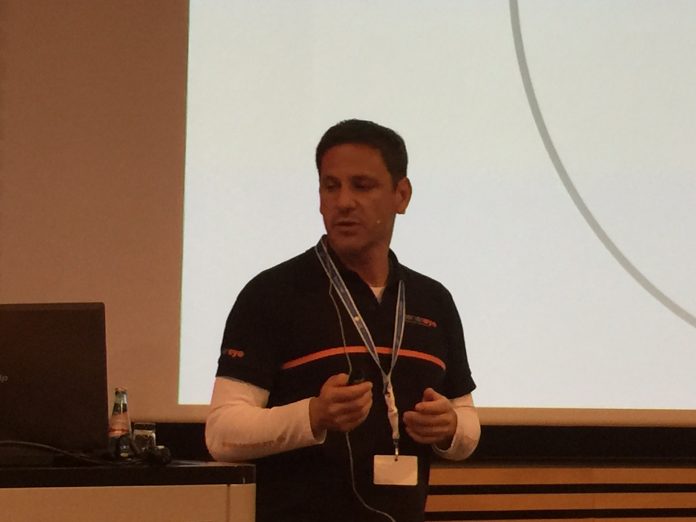 Michael Krämer auf der Bluechip-Hausmesse in Leipzig