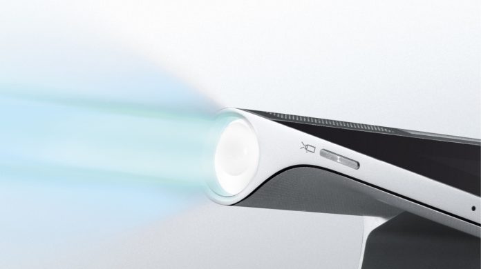 Lenovo zeigt Tablet mit integriertem Beamer