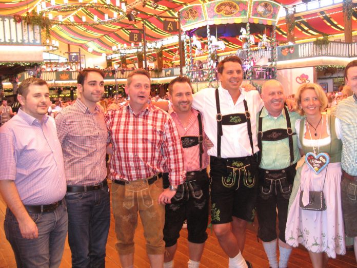 Gute Stimmung im Marstall...