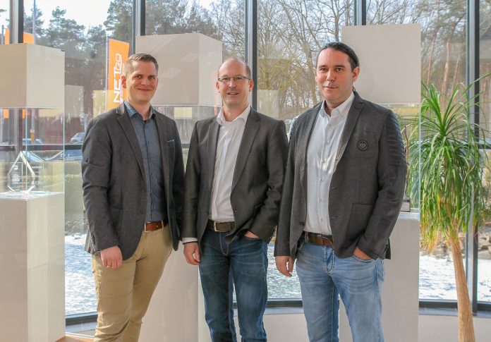 Foto Geschäftsführung Netgo GmbH (von links: Benedikt Kisner