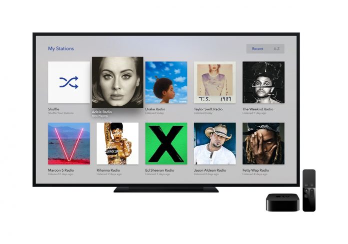 Pandora auf Apple TV