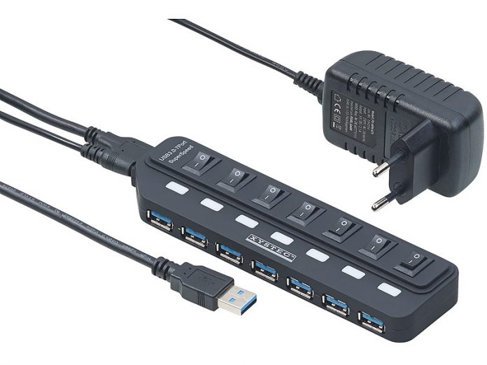 Pearl Xystec USB-3.0-Hub